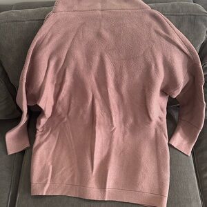Mauve Women's Tunic Sweater
